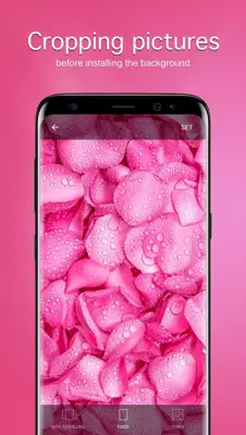 Pink Wallpapers 4K android App screenshot 1